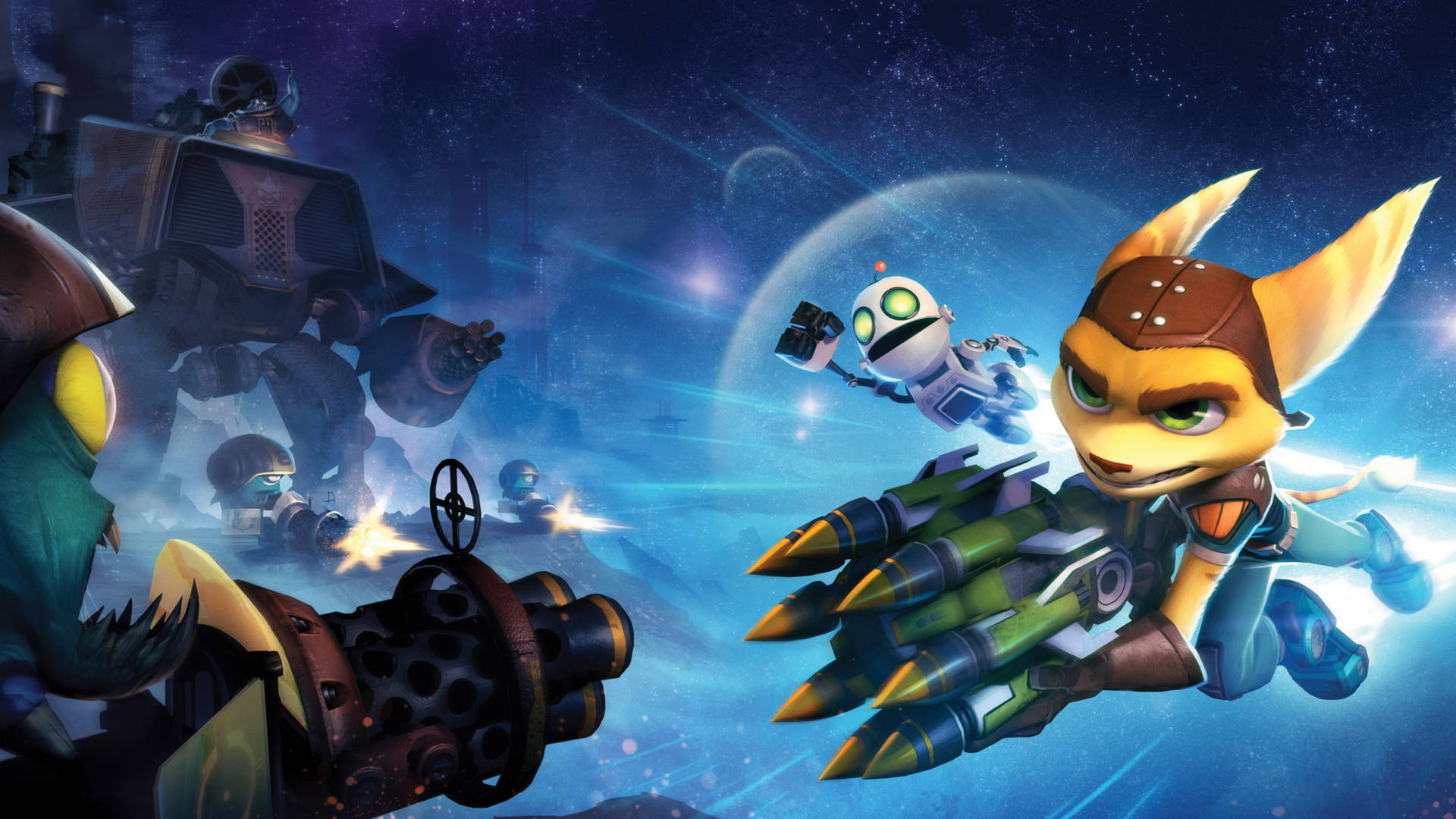 Ratchet And Clank Frontal Assault Background