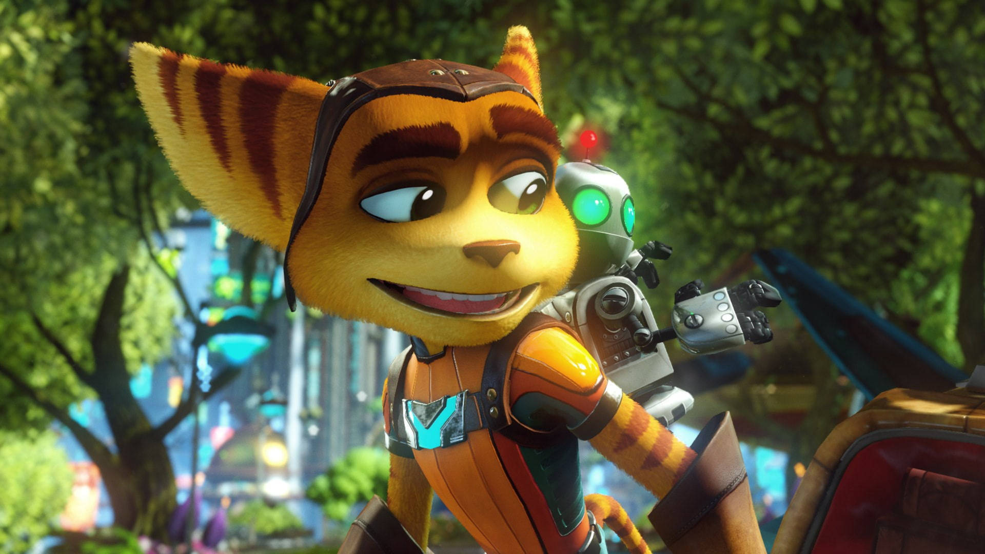 Ratchet And Clank Gameplay Background