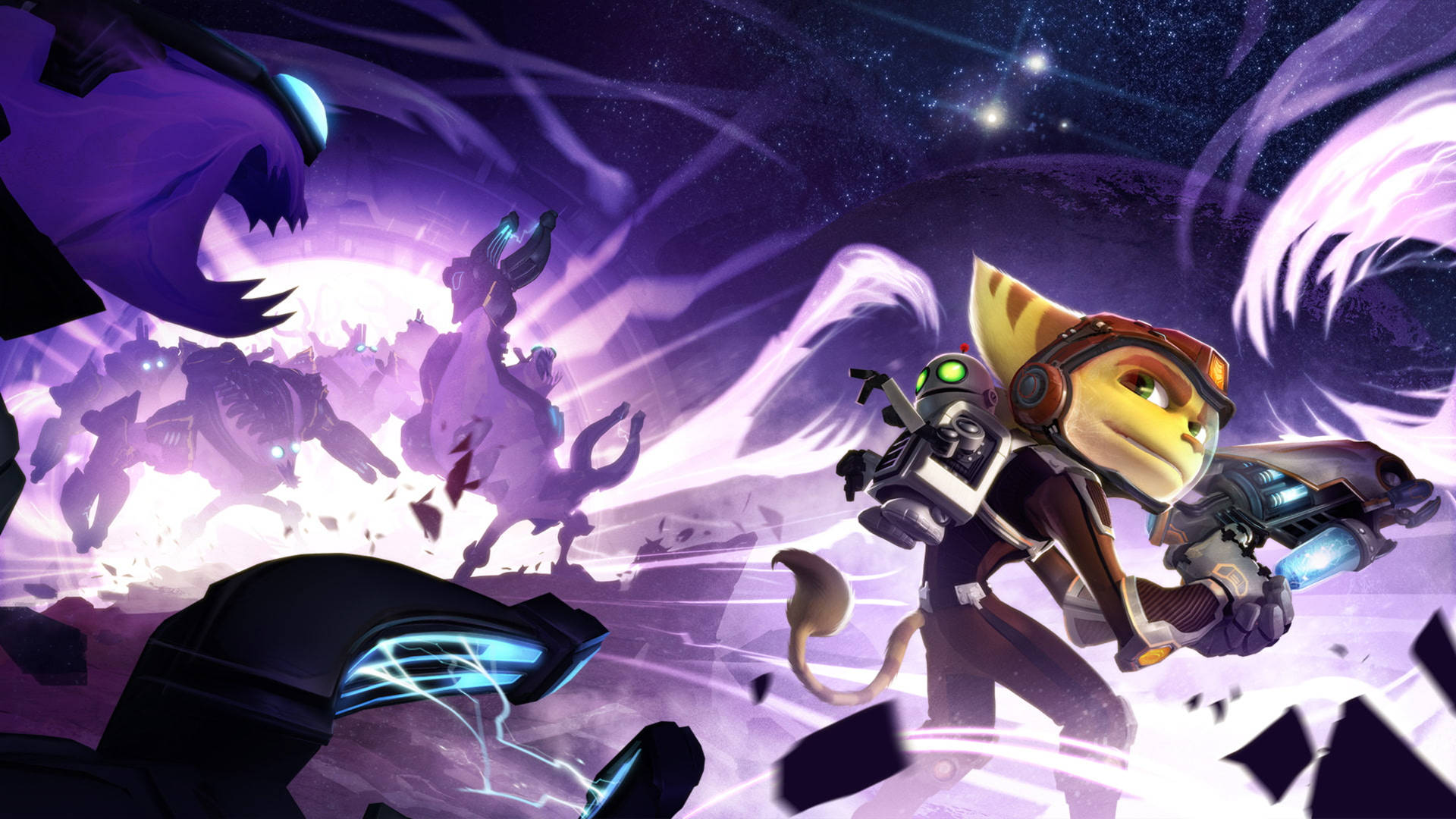 Ratchet And Clank Into The Nexus Background