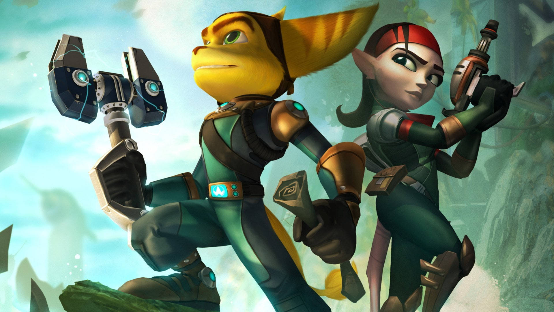 Ratchet And Clank Quest For Booty Background