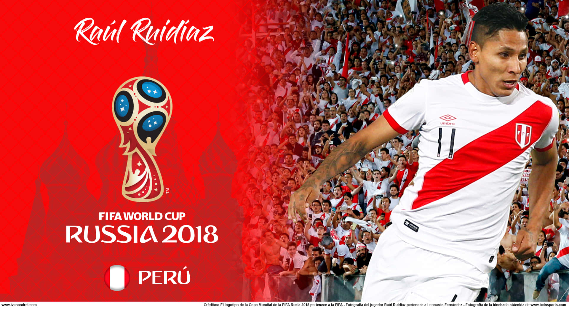 Raul Ruidiaz 2018 Fifa World Cup Background