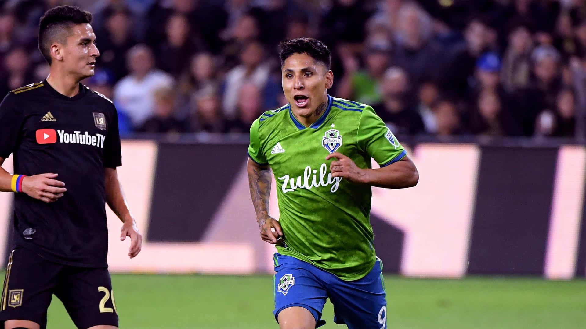 Raul Ruidiaz Team Player Seattle Sounders Fc Background