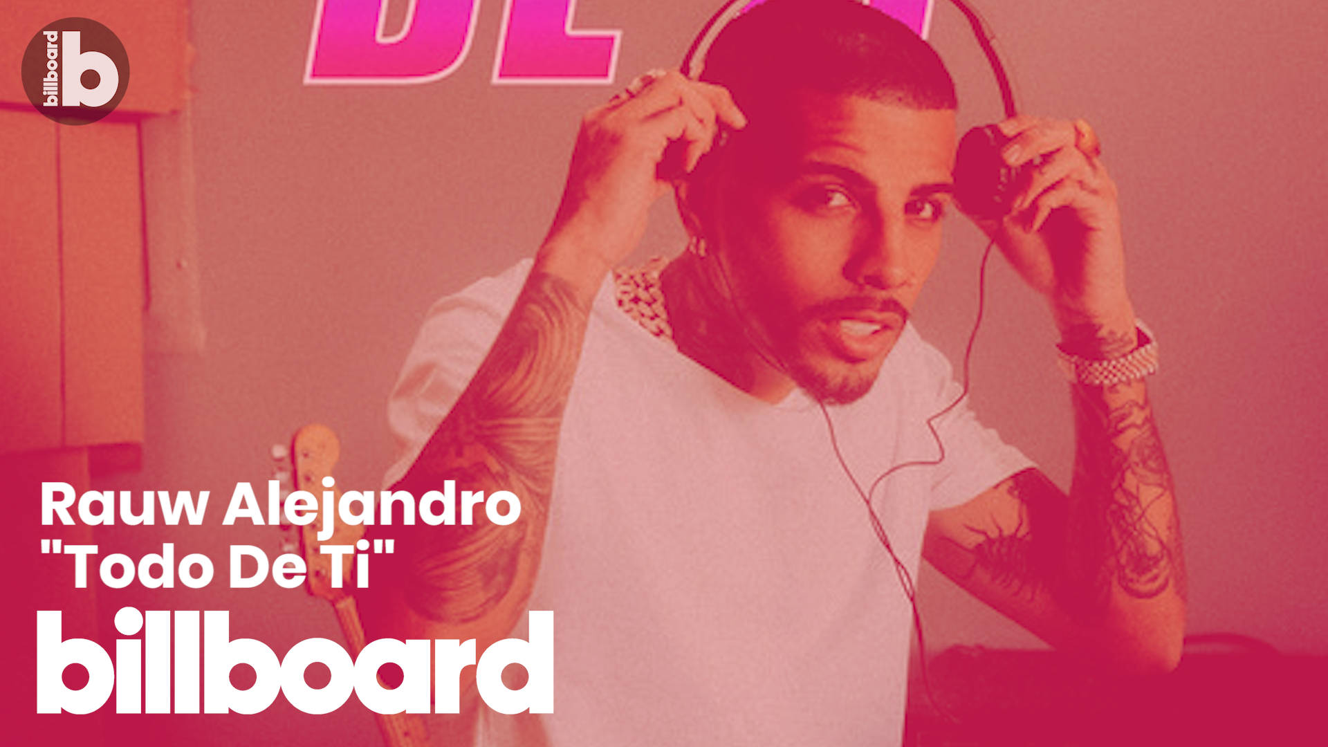 Rauw Alejandro Todo De Ti Billboard Background