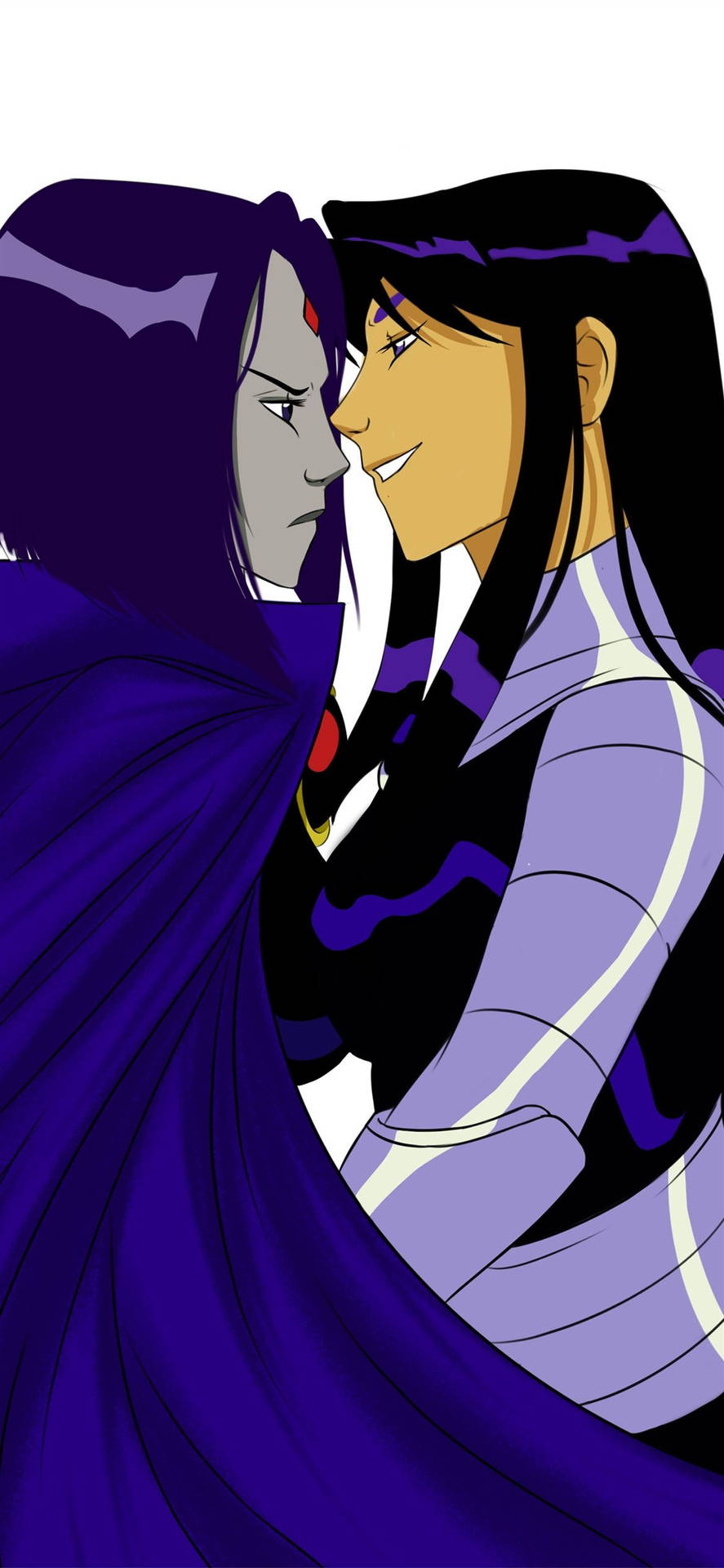 Raven And Blackfire Background