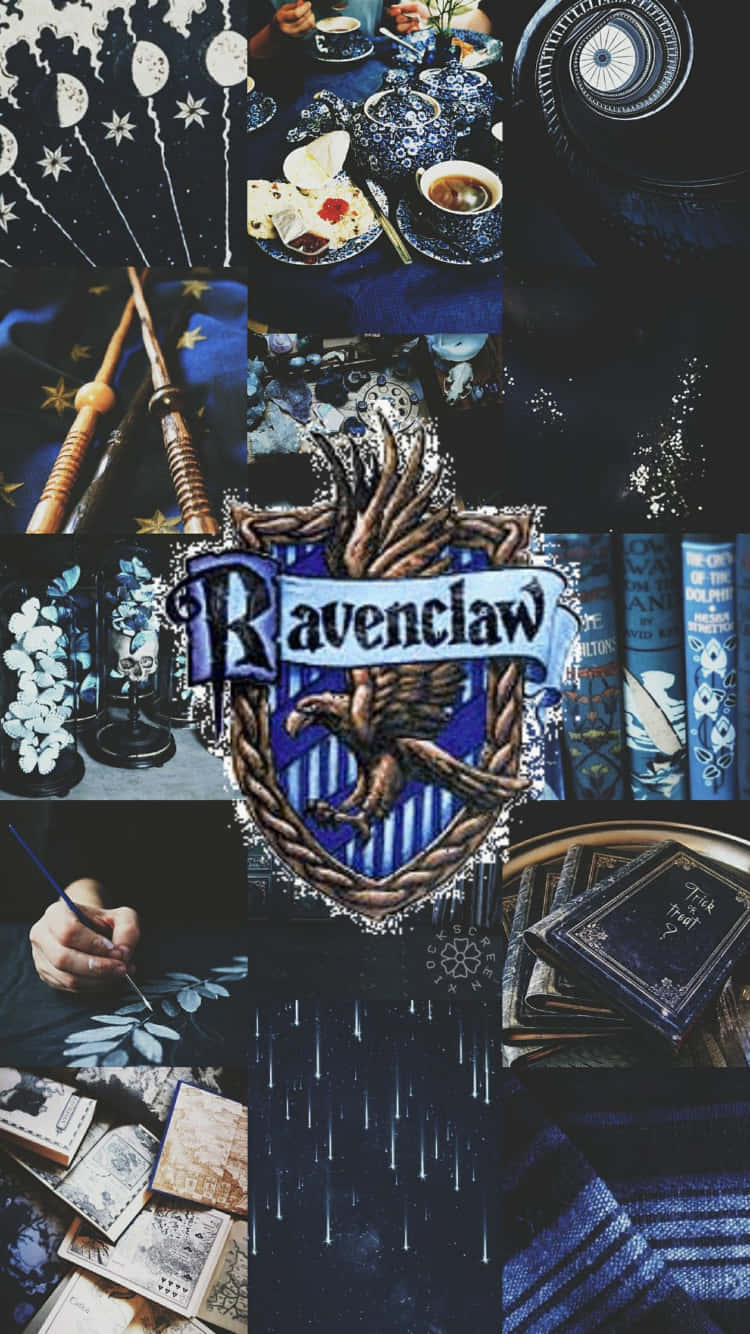 Ravenclaw Aesthetic Collage Harry Potter