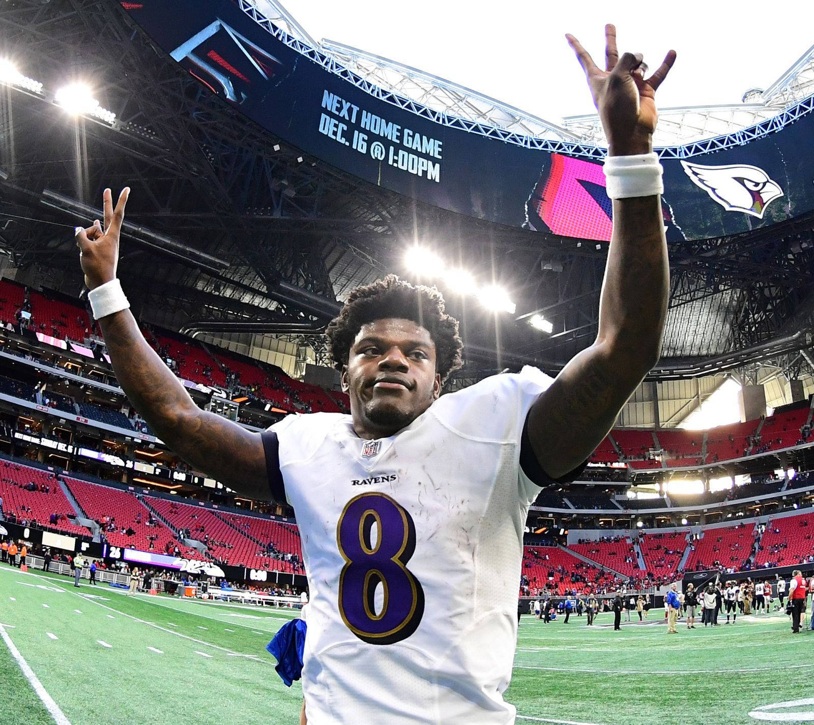Ravens Quarterback Lamar Jackson Background