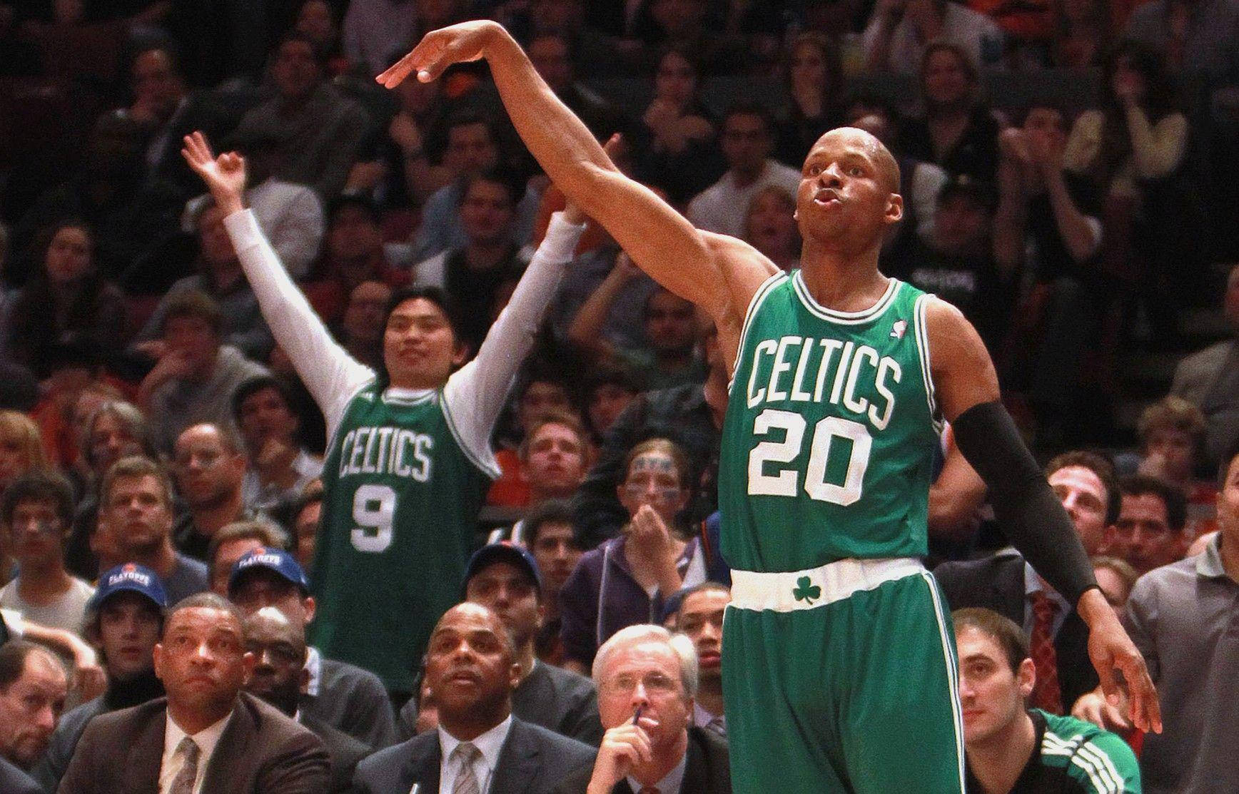 Ray Allen Boston Celtics Background