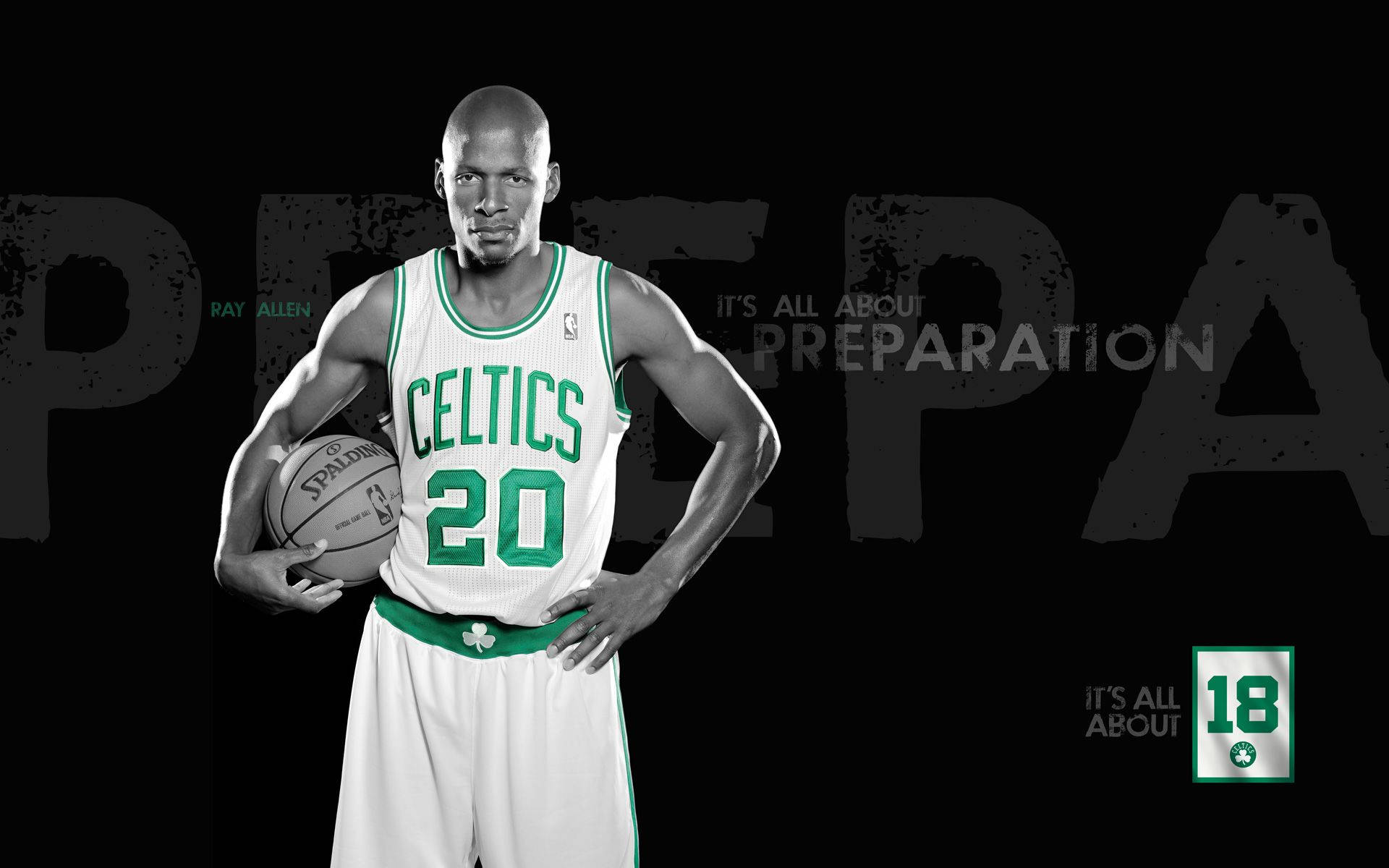 Ray Allen Celtics Preparation Background