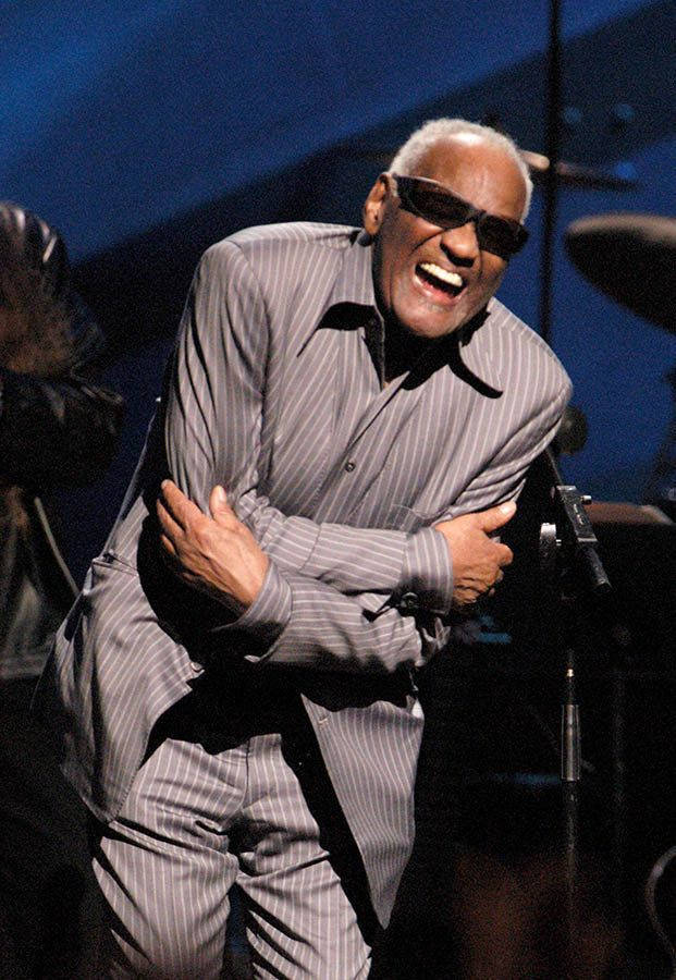 Ray Charles Laughing Hard