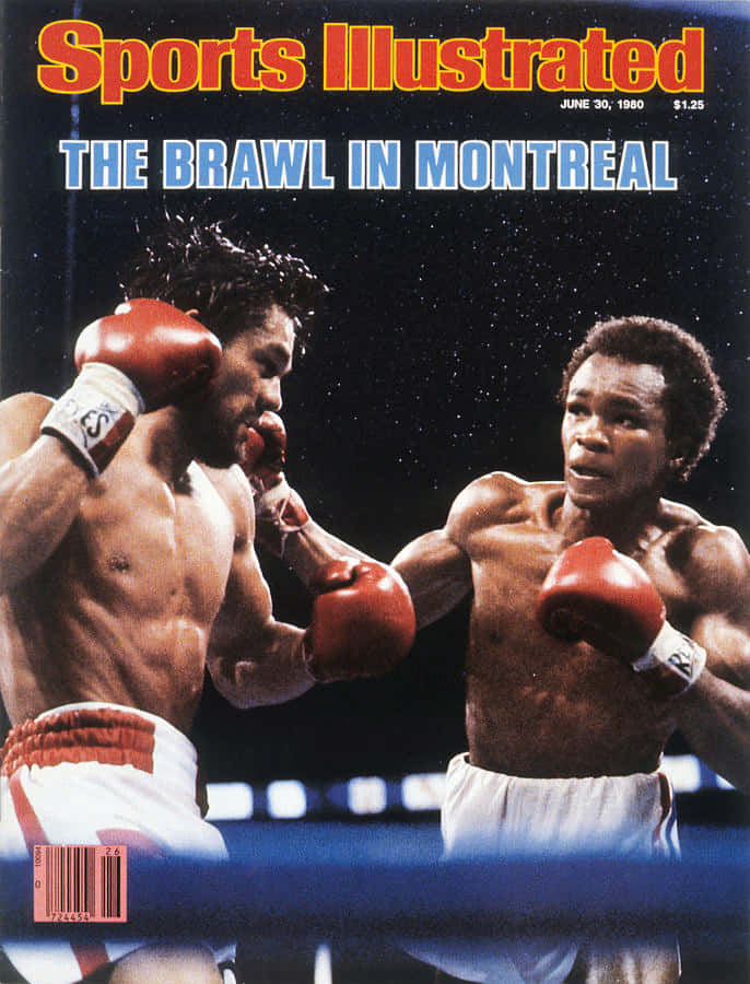Ray Leonard Brawl In Montreal Background