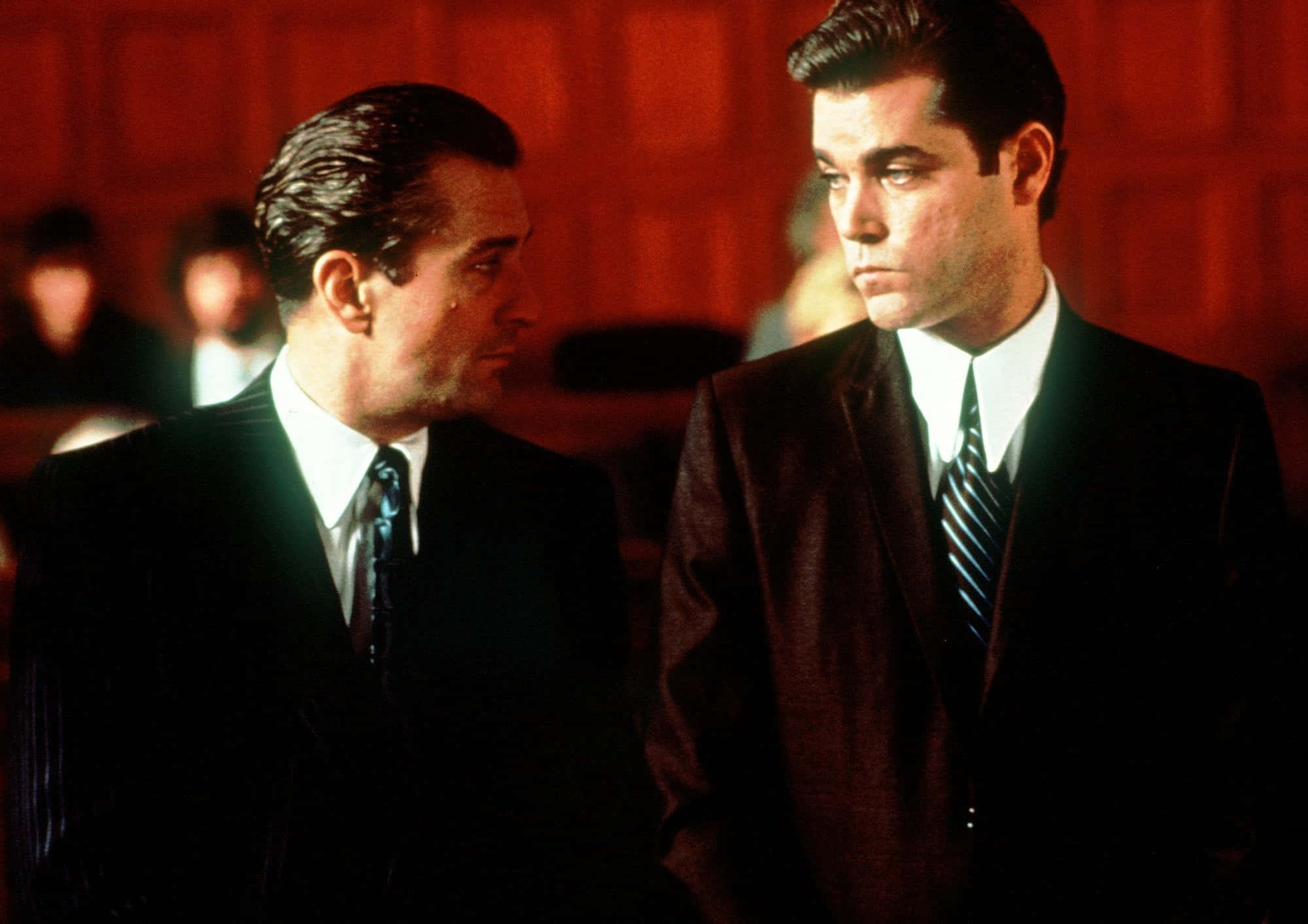 Ray Liotta Exuding Charisma Background