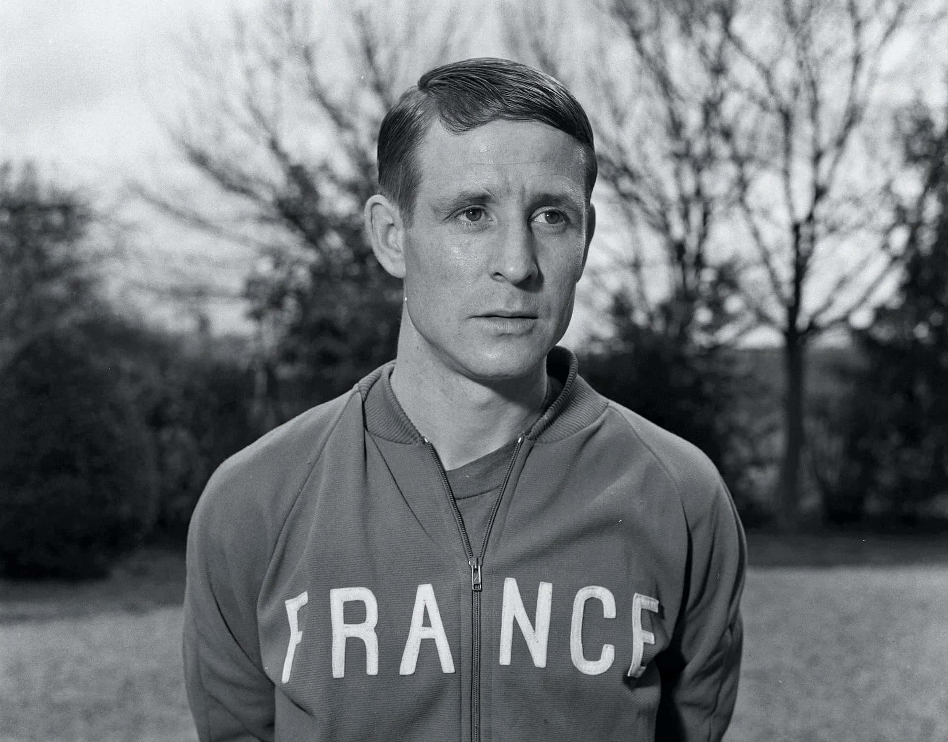 Raymond Kopa French Football Legend Background