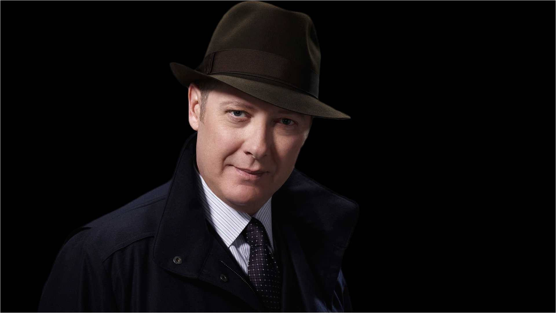 Raymond Reddington Stands In The Shadows In The Blacklist. Background