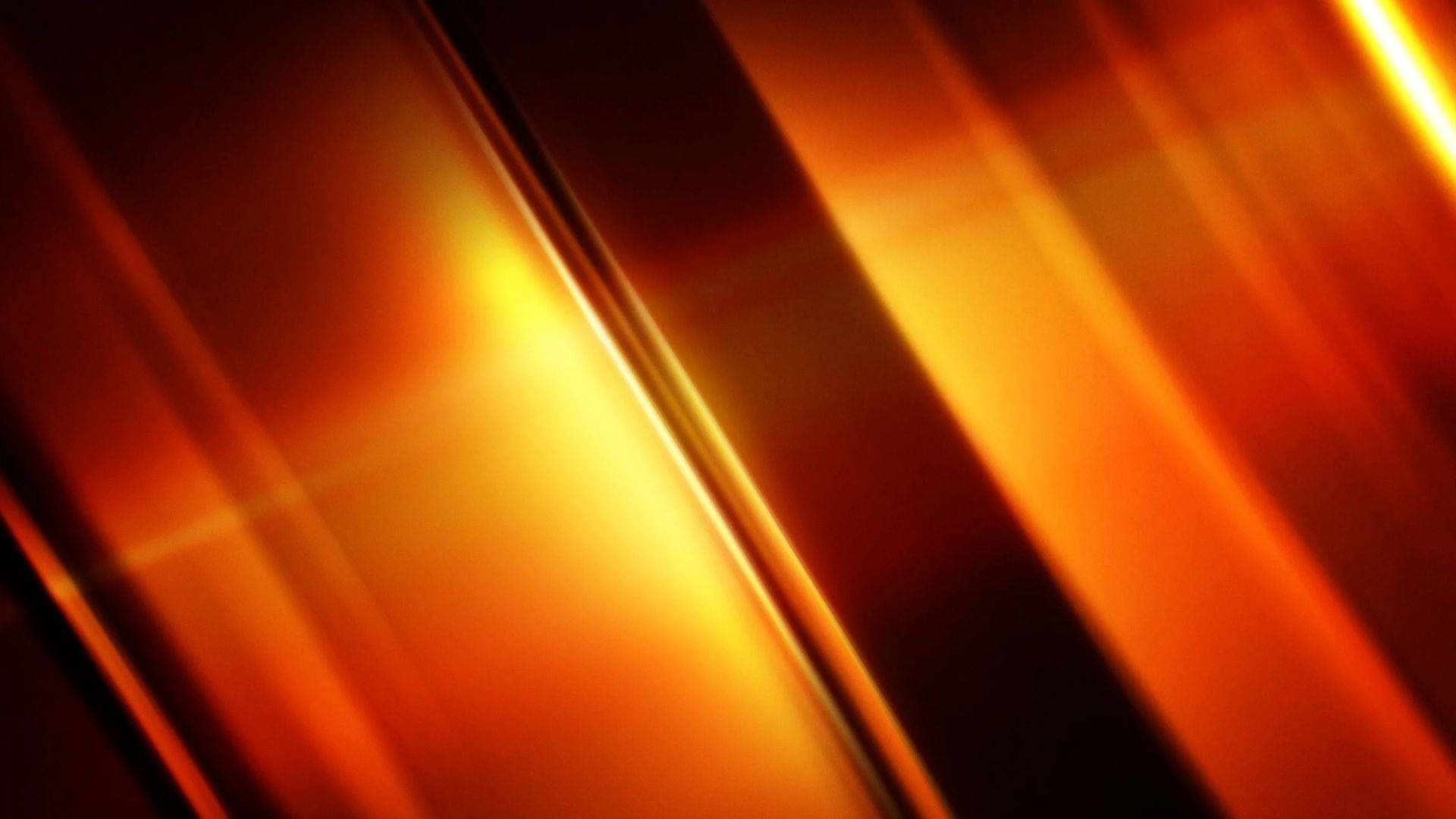 Rays On Orange Background Background