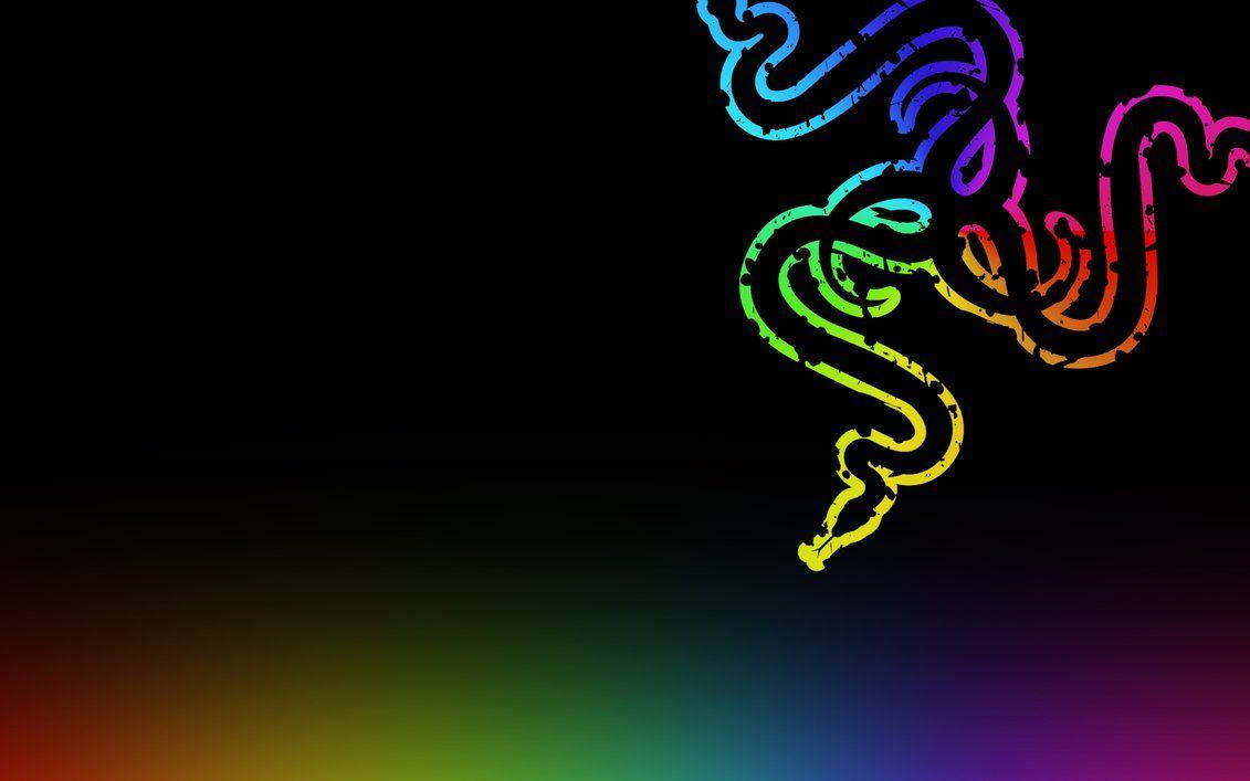 Razer Rainbow Chroma Logo Background