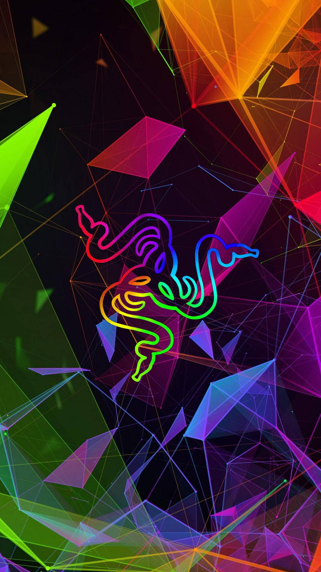 Razer Rainbow Gamer Logo Background