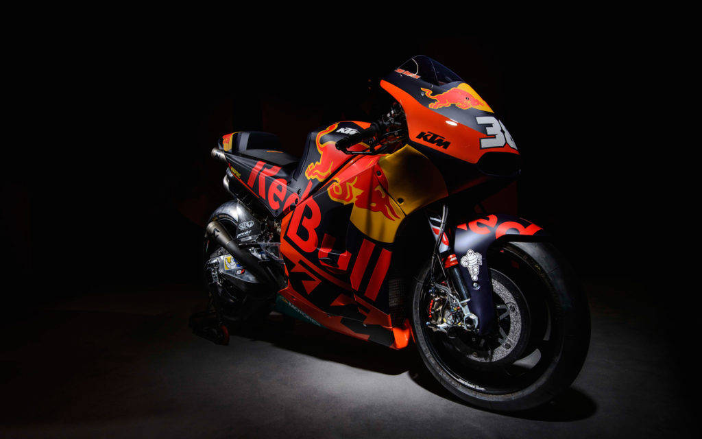 Rc16 Ktm Bike For Motogp Background