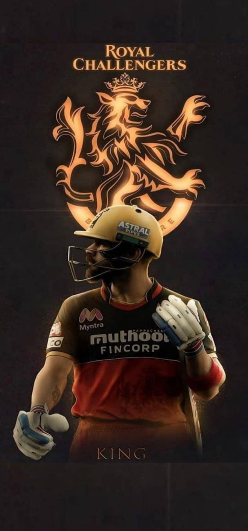 Rcb Team King Background