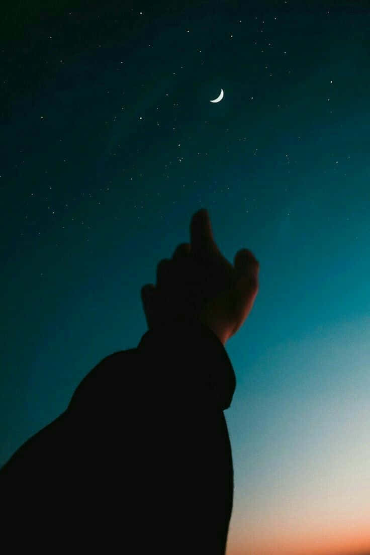 Reaching Stars Aesthetic Tumblr Background
