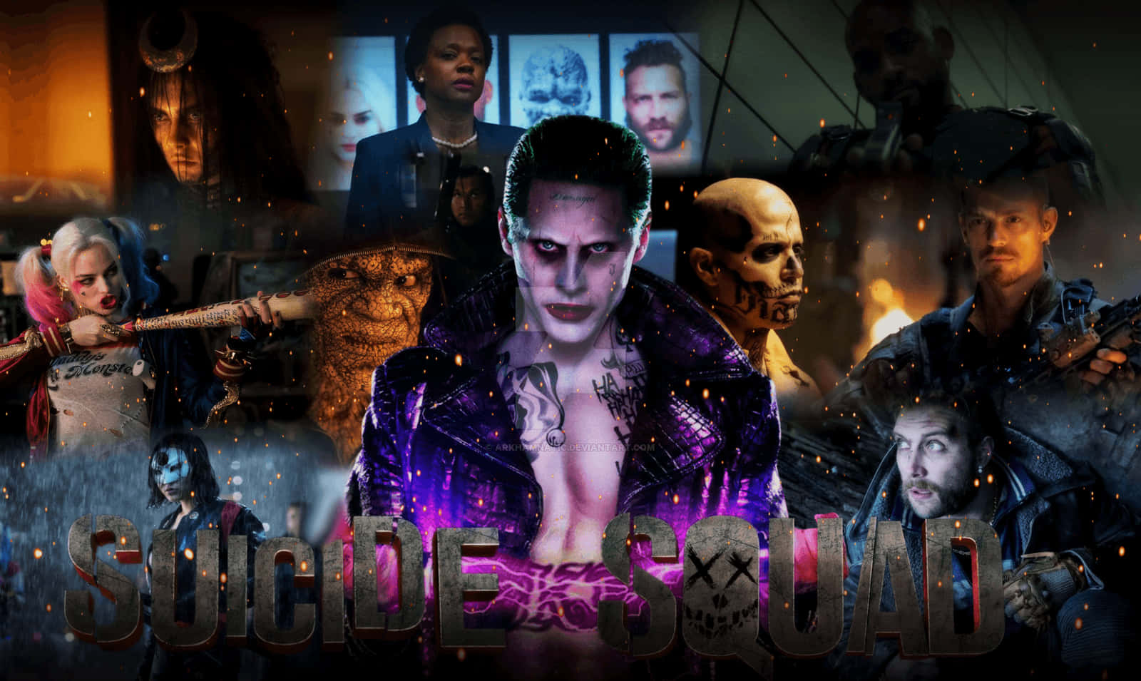 Ready For Action - The Suicide Squad Strikes. Background