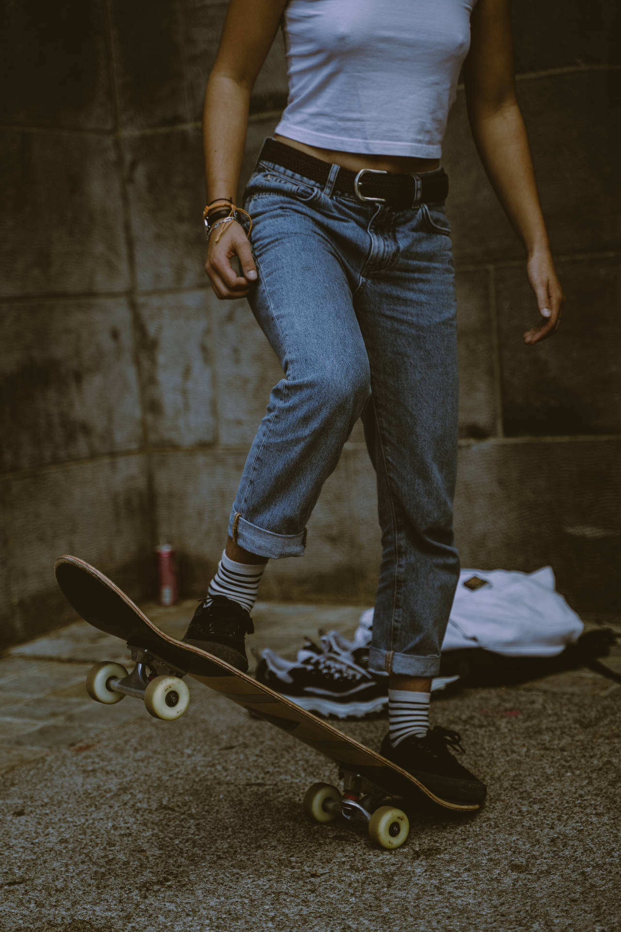 Ready For An Exciting Skateboard Ride. Background