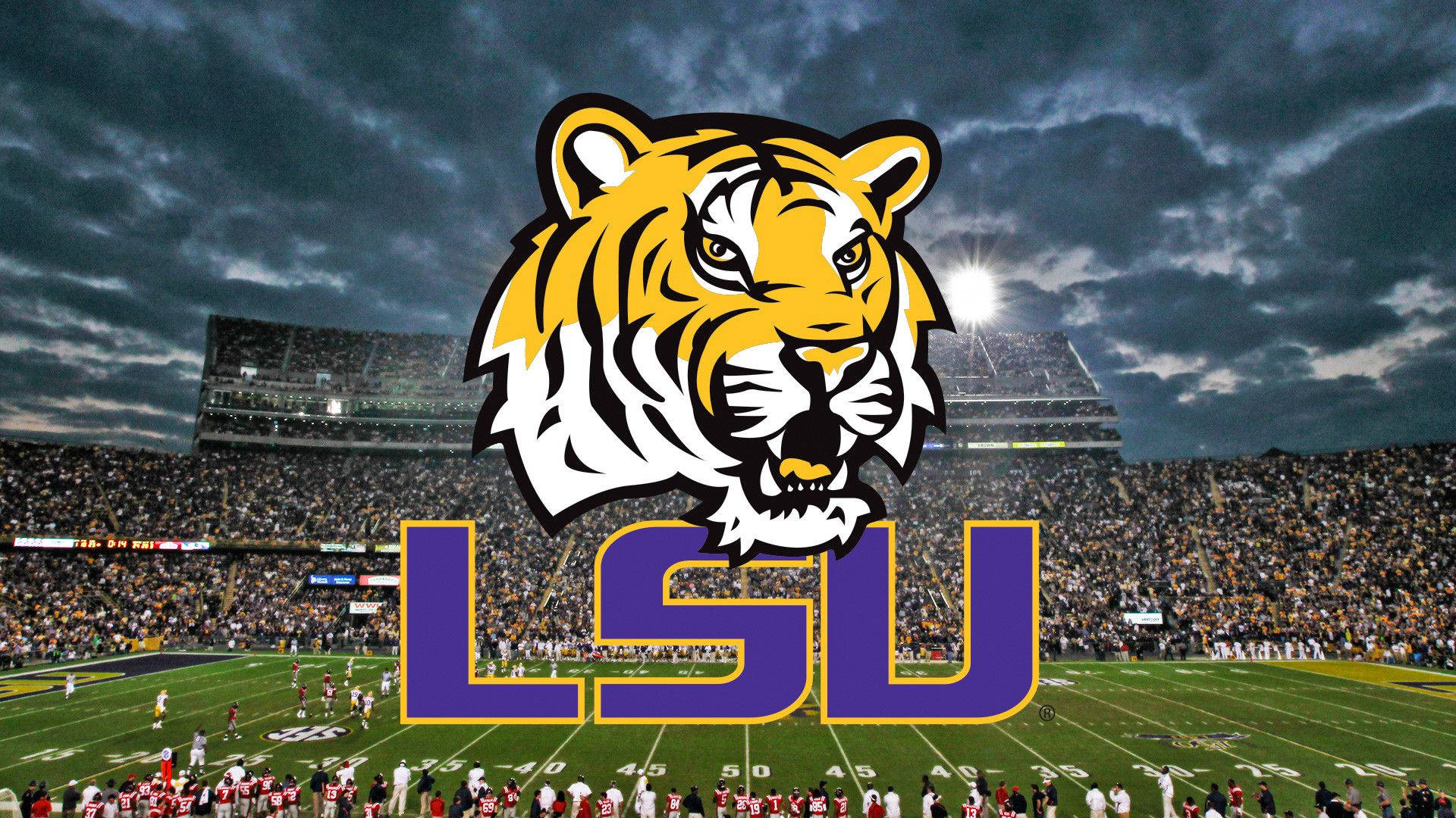 Ready For An Lsu Victory Background