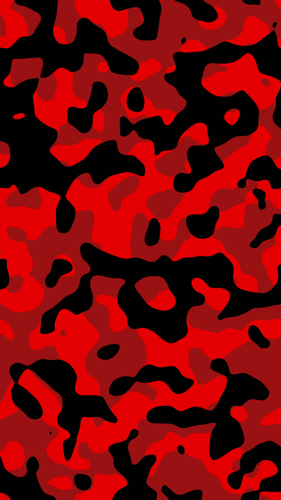 Ready For Battle: The Fire-resistant Red Camo Background