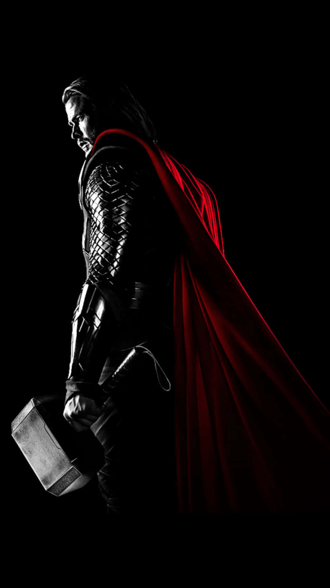 Ready For Battle, Thor Prepares To Unleash Ragnarok. Background