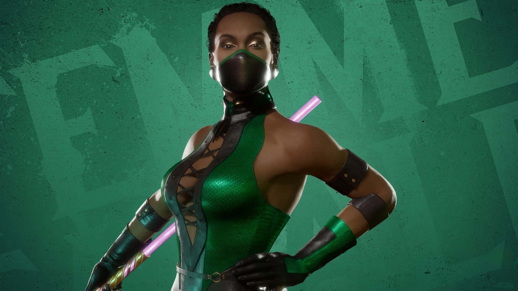 “ready For Combat: Mortal Kombat Jade” Background