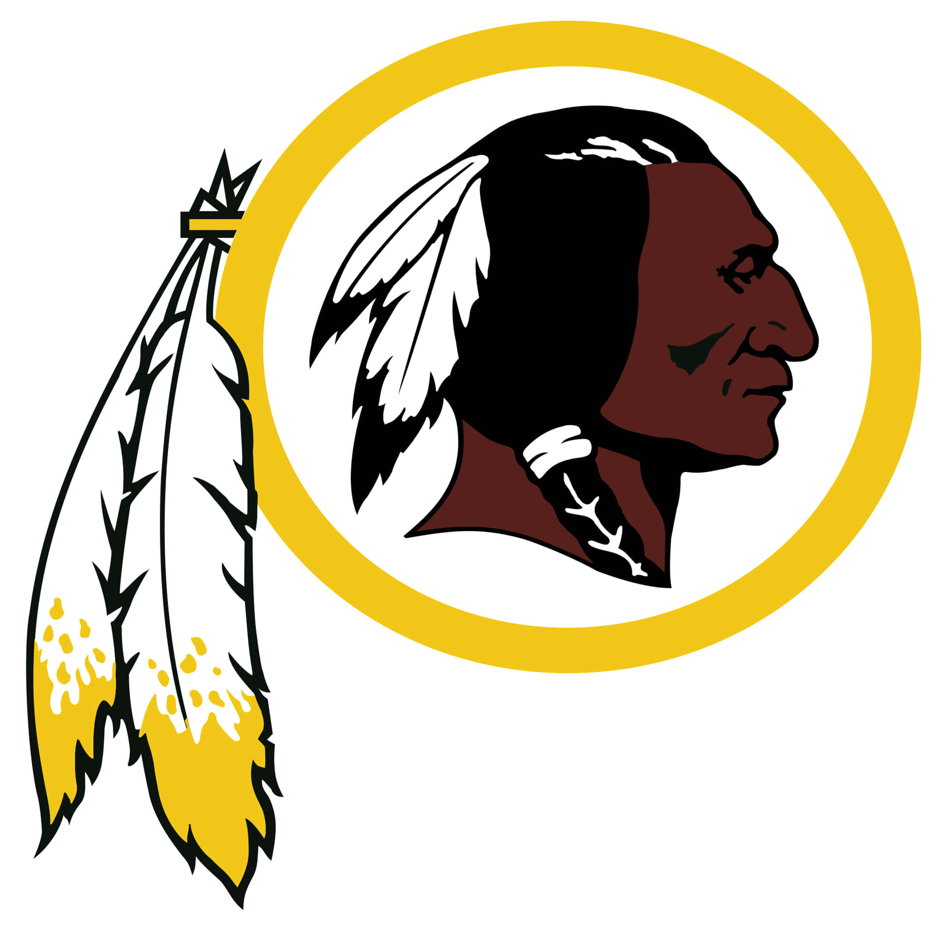 Ready For Victory: Washington Redskins Fans Roar Background