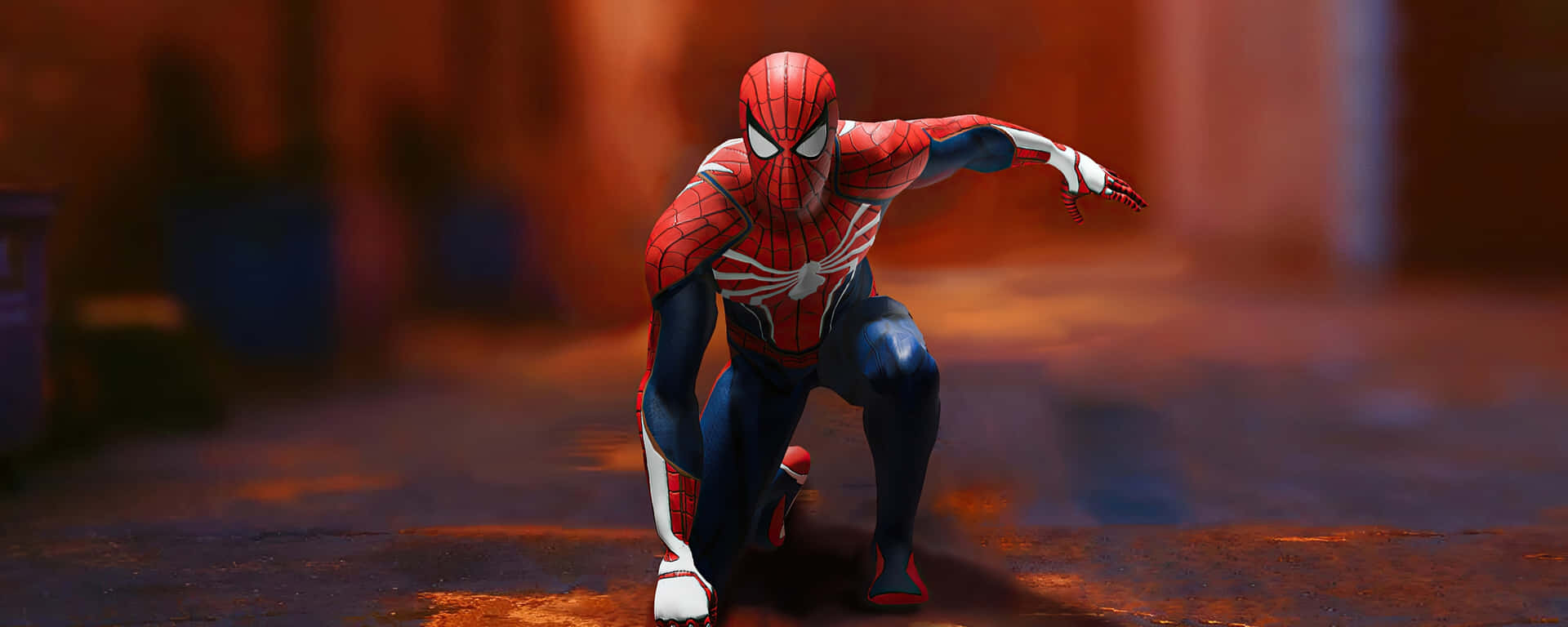 Ready Spiderman Background