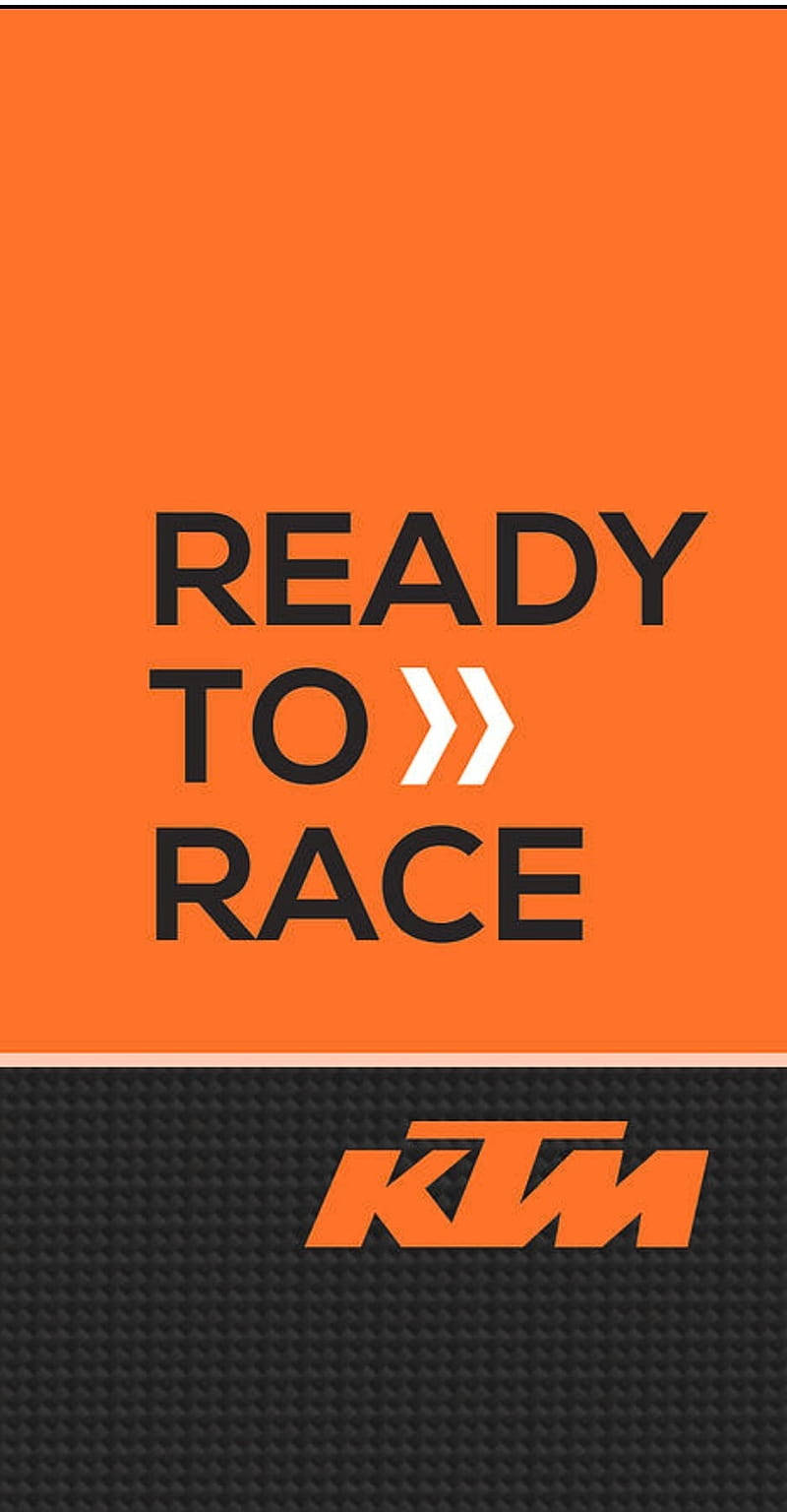 Ready To Race Ktm Iphone Background