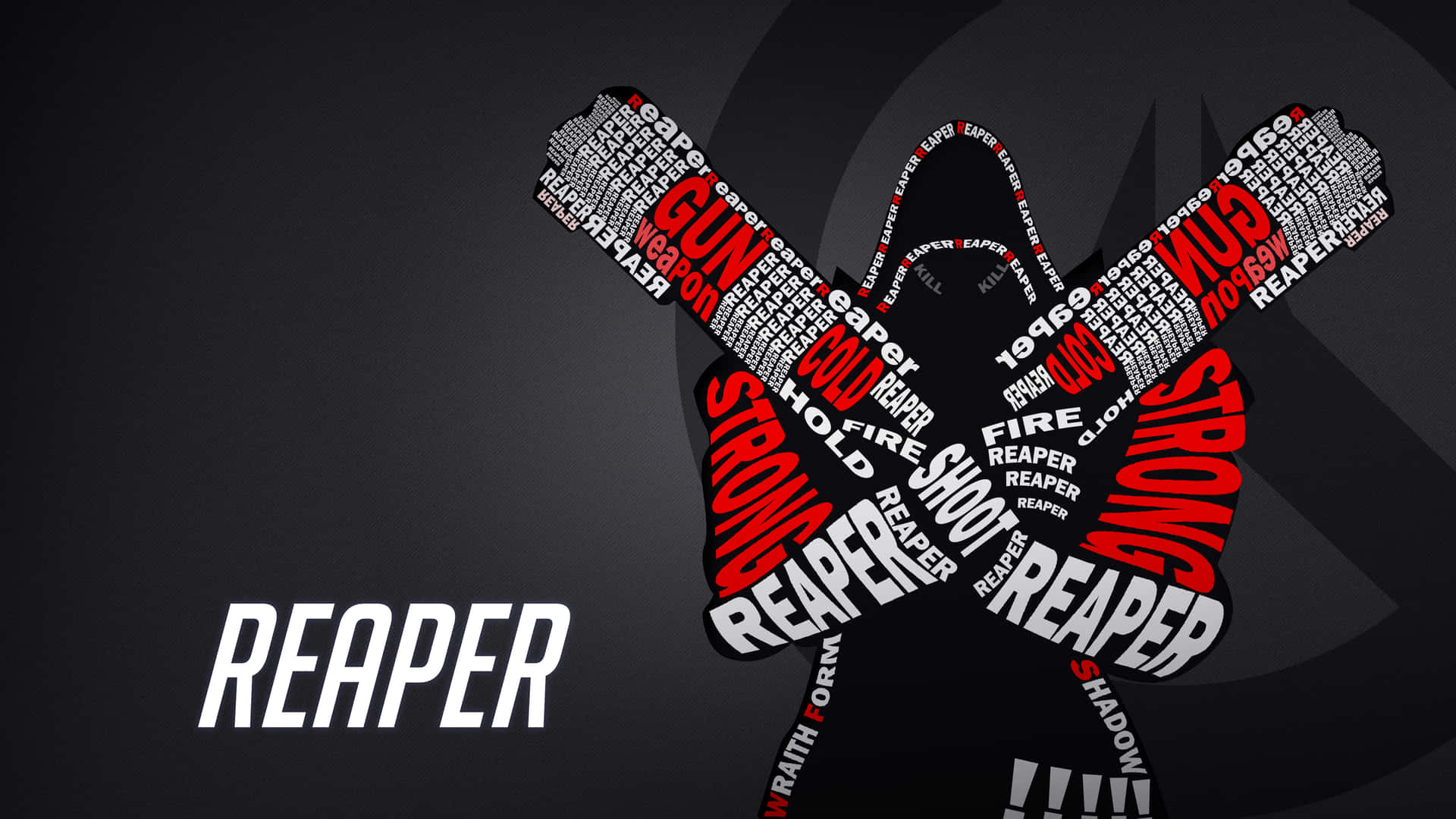 Ready To Strike - Overwatch Reaper Background
