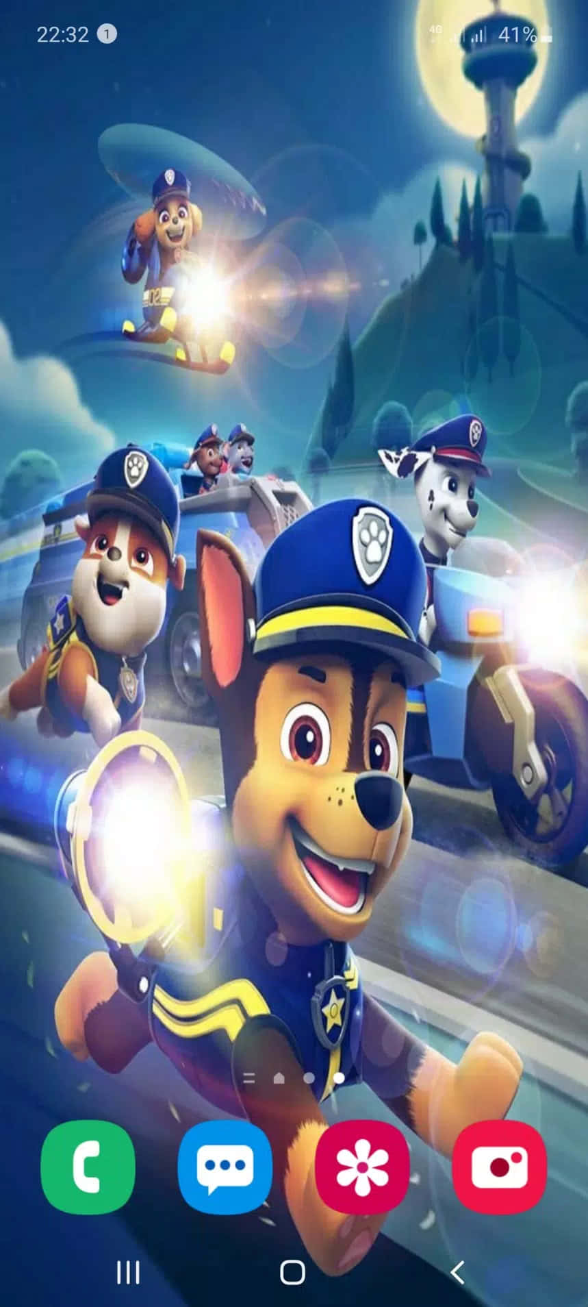 “ready To Take Flight With Skye Of The Paw Patrol!” Background