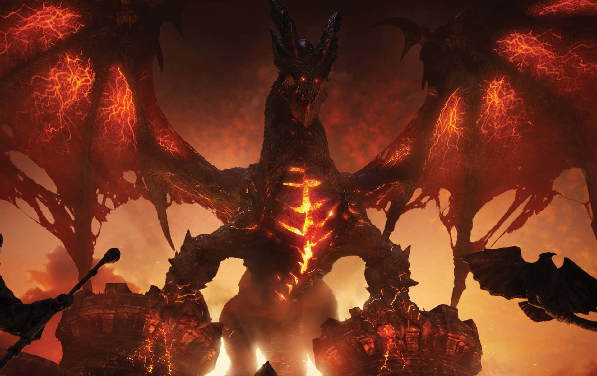 Real Dragon World Of Warcraft Background