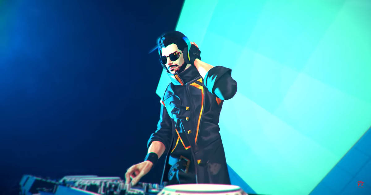 Real-life Dj Alok Free Fire Background