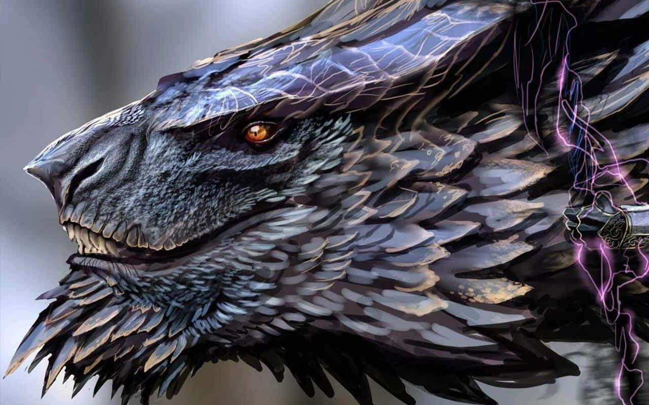 Real Life Scary Dragon Background
