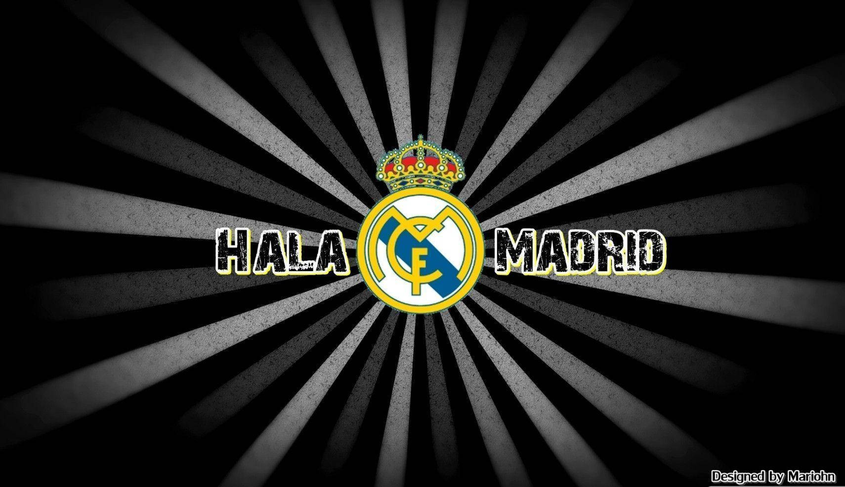 Real Madrid Art Background