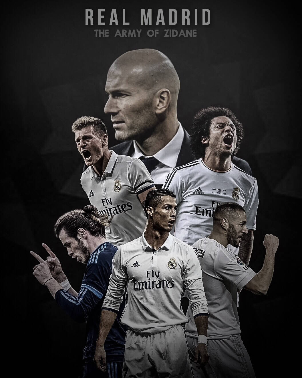 Real Madrid Cool Art Background