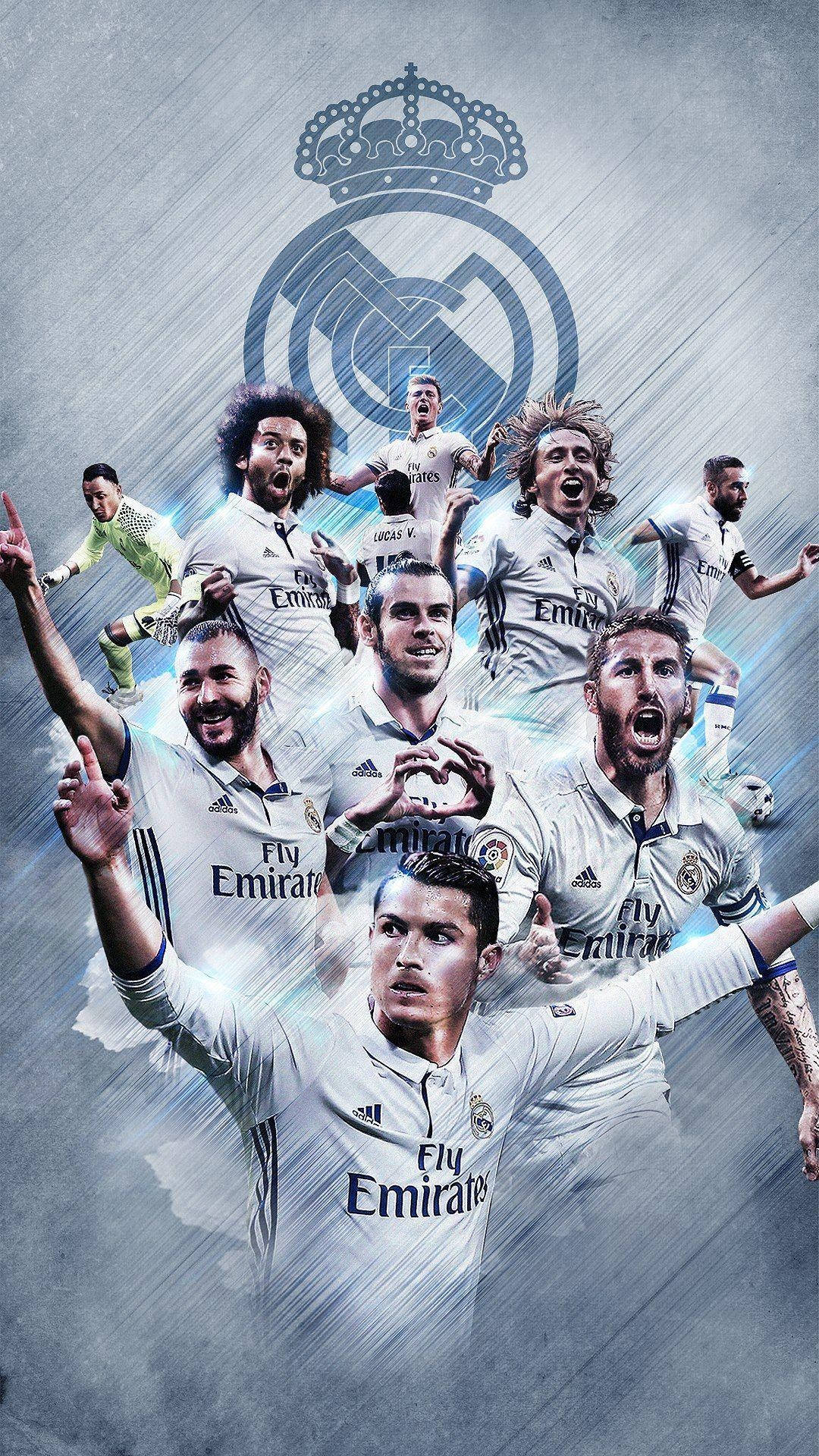 Real Madrid Fc White Background