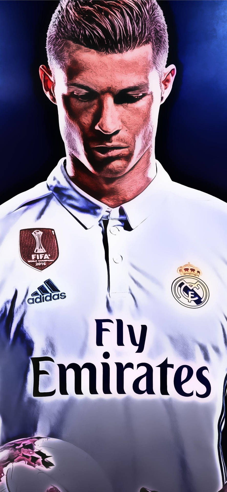 Real Madrid Fly Emirates Ronaldo Iphone Background