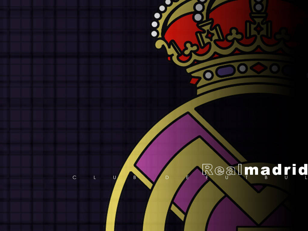 Real Madrid Half Logo Background
