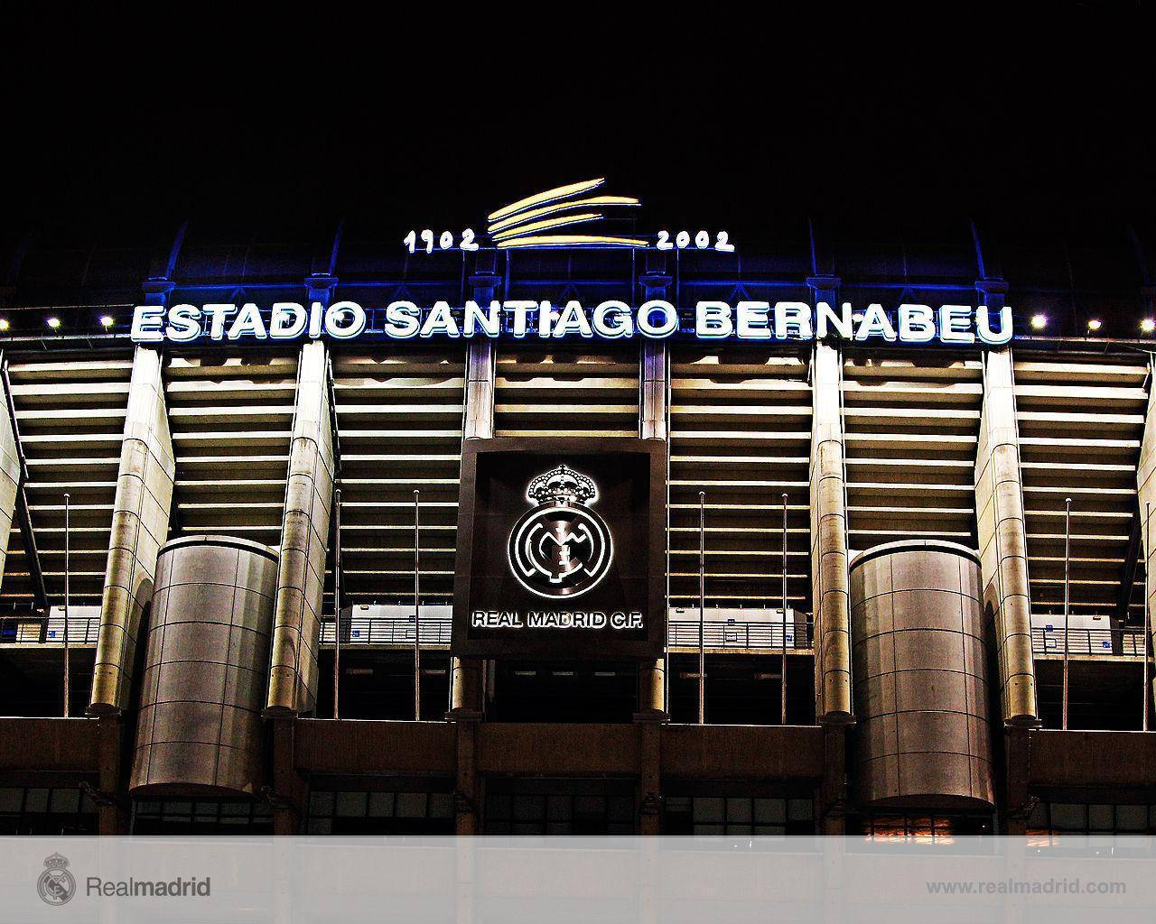 Real Madrid Home Stadium Background