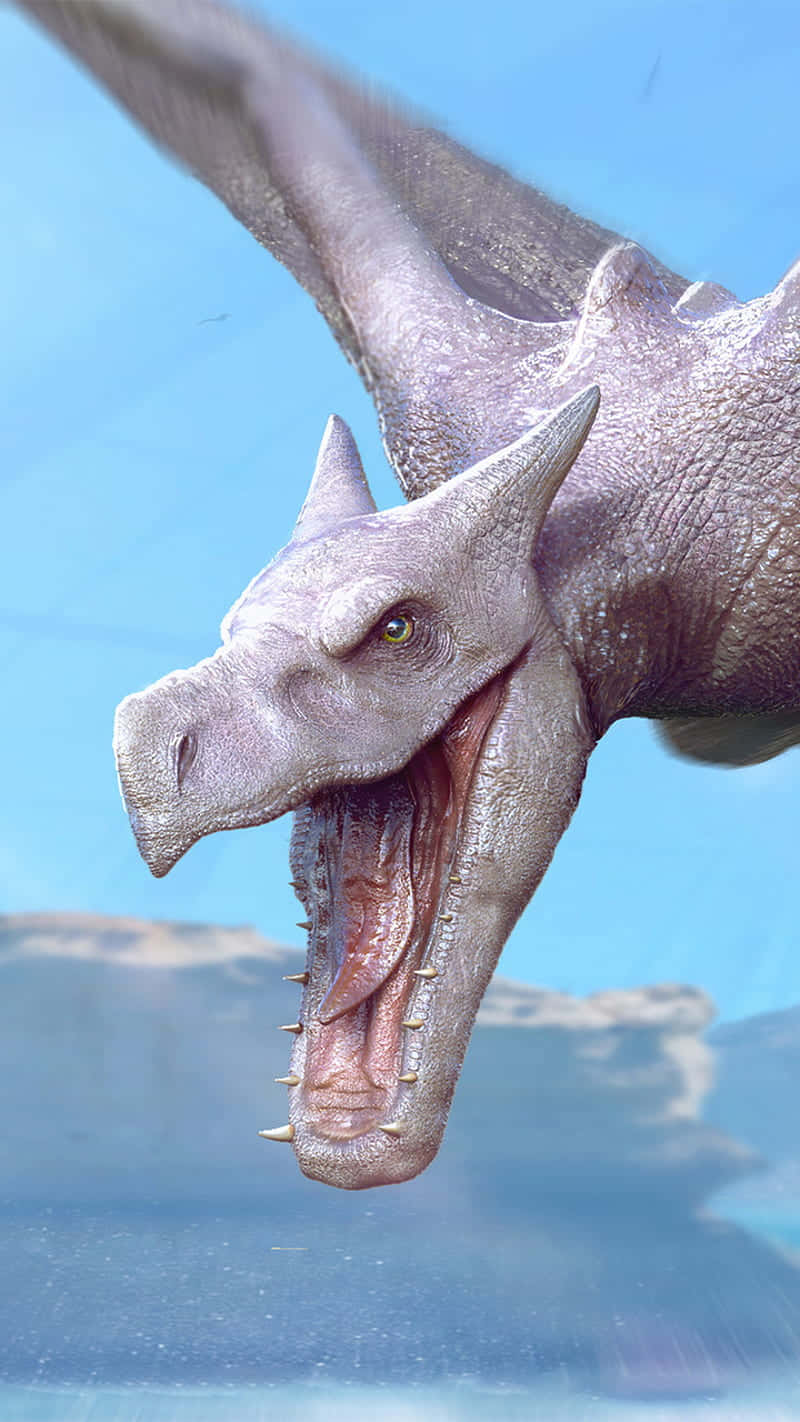Realistic Aerodactyl Background