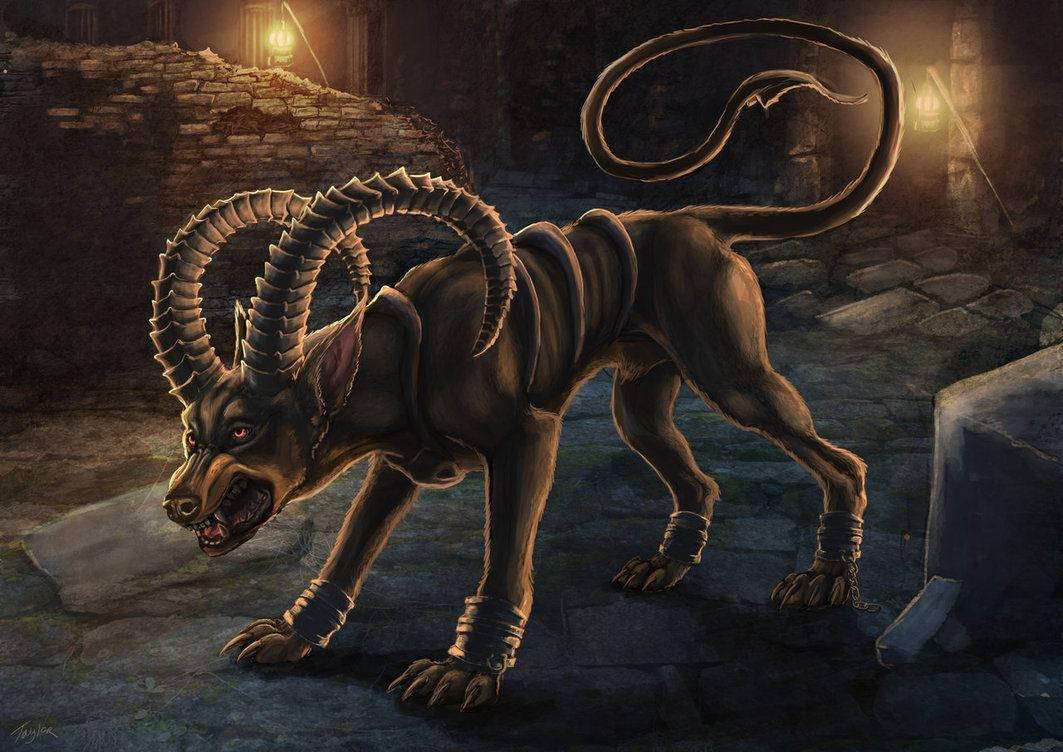 Realistic And Scary Houndoom