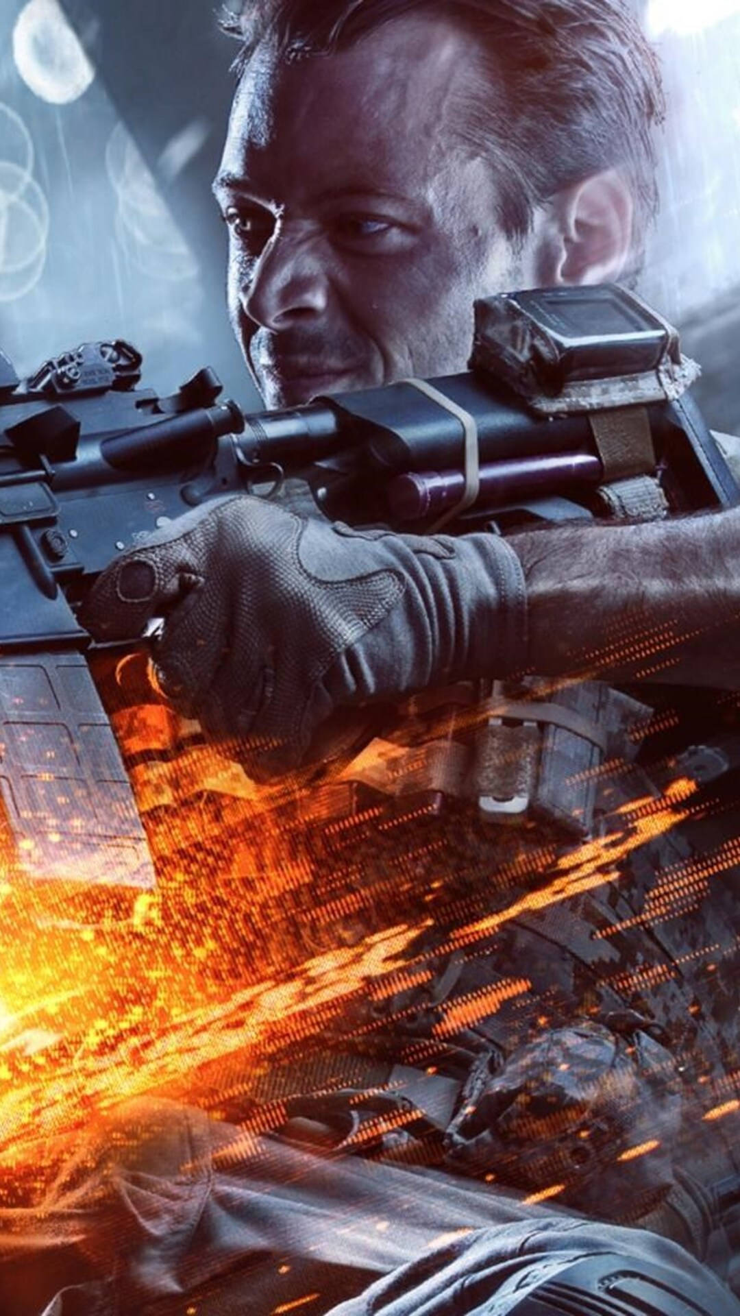 Realistic Character In Battlefield 4 Phone Background