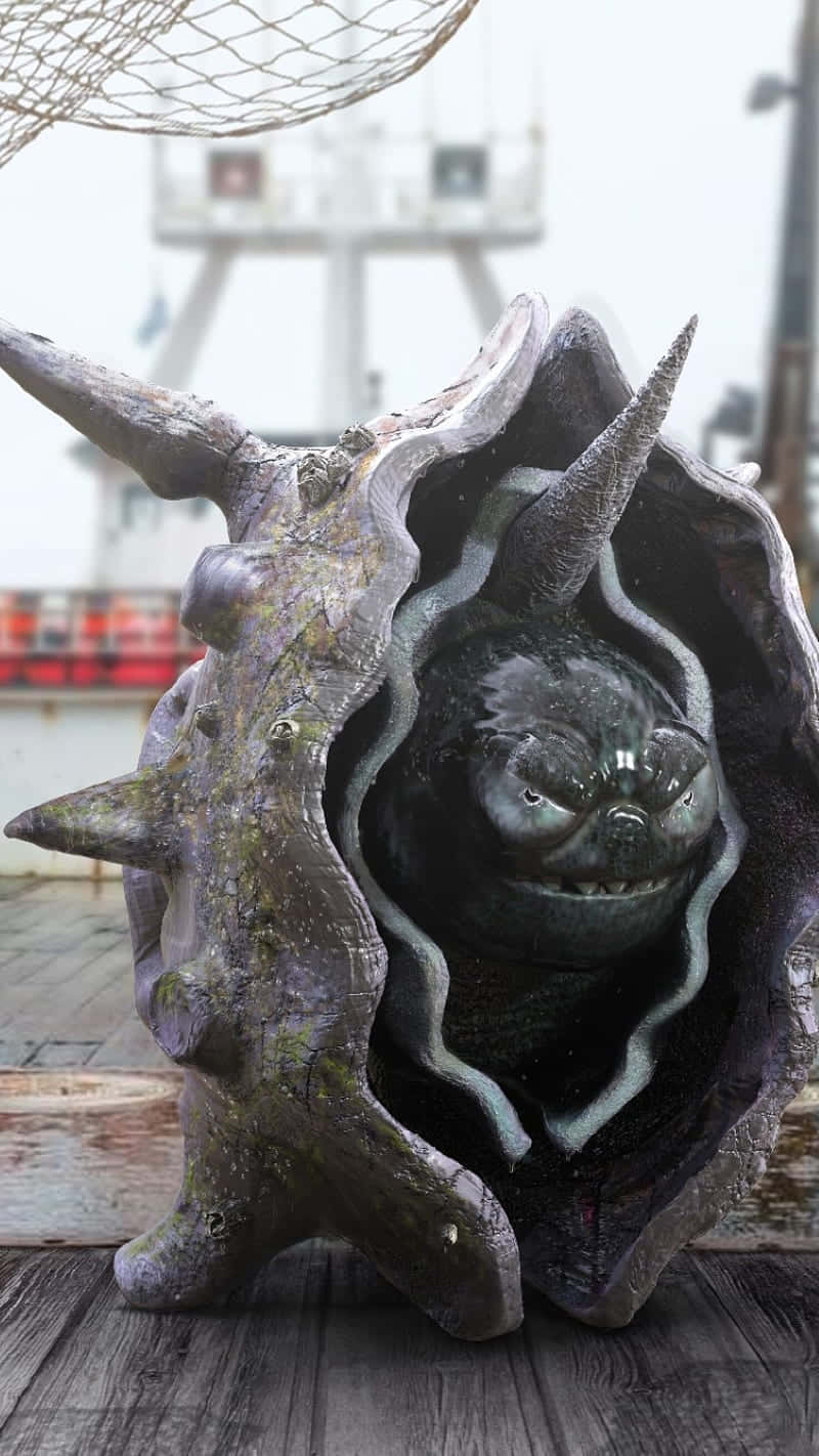 Realistic Cloyster Background