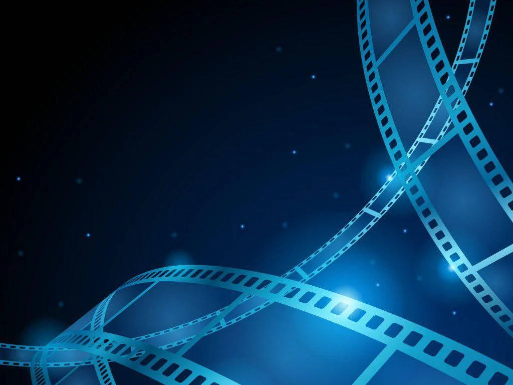 Realistic Film Strip Frame Themes Background