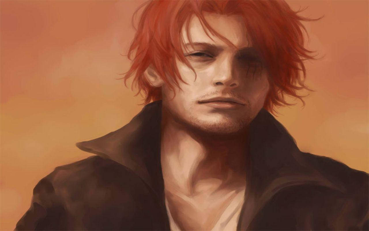 Realistic Shanks One Piece Background