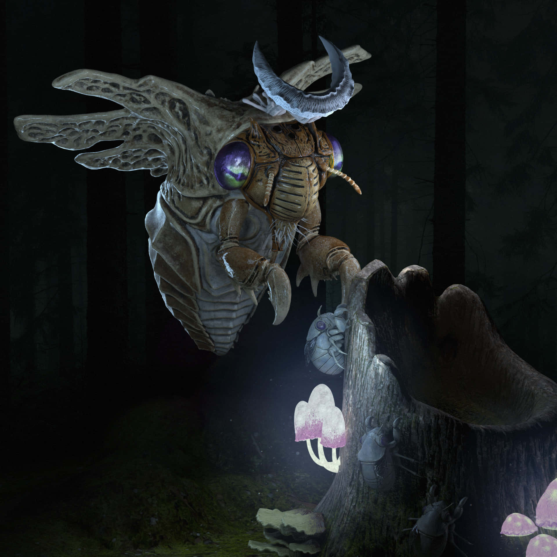 Realistic Shedinja Background